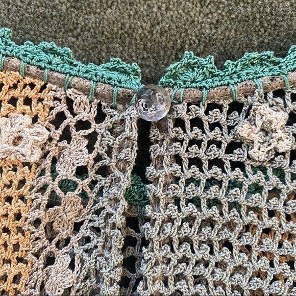 Vintage crochet blouse - Picture 3 of 4